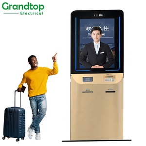 Kiosk nhận phòng khách sạn cảm ứng với Hỗ trợ đa ngôn ngữ và điều hướng dễ dàng và thanh toán không tiếp xúc và pha chế chìa khóa phòng - Product Image 2