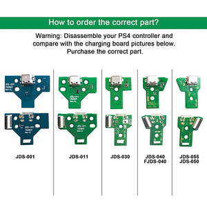 Pour carte de charge PS4 <span class=keywords><strong>JDS</strong></span>-001 011 030 040 055 pour PS4 Pro Slim Remplacement de la prise d'alimentation du contrôleur - Product Image 6