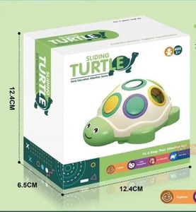 Giocattolo Antistress a Forma di Tartaruga con Pressione Manuale, Novità Divertente per Bambini, Giocattolo in Plastica Unisex per Afferrare e Spremere, con Foro per Fitness - Product Image 2