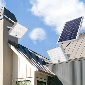 <span class=keywords><strong>Meilleur</strong></span> <span class=keywords><strong>projecteur</strong></span> LED <span class=keywords><strong>solaire</strong></span> étanche IP65 300W en ABS avec détecteur de mouvement certifié RoHS, angle de faisceau de 120° pour extérieur - Product Image 4