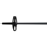 Bâtons de ski HONOR ultra-légers 100% fibre de carbone 145 cm réglables avec sangle de poignet rembourrée, poignée en mousse EVA, absorption des chocs, durables