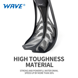Ensemble de plongée Wave pour adultes : palmes, masque, tuba, équipement de natation anti-buée - Product Image 5