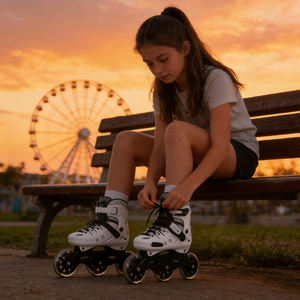 <span class=keywords><strong>Patines</strong></span> en Línea Ajustables ZHOYA SPORT para Mujer, <span class=keywords><strong>Patines</strong></span> de 3 Ruedas para Adultos, Zapatos de Patinaje Profesionales - Product Image 4