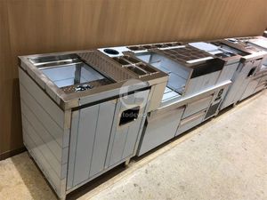 สถานีค็อกเทลสแตนเลสพรีเมียม บาร์ค็อกเทลกลางแจ้งพร้อมตู้เย็น - Product Image 5