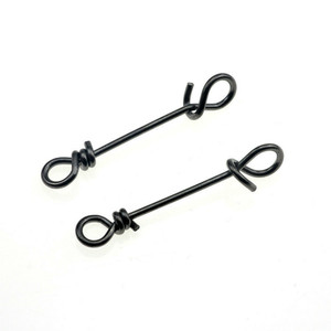 Leurres de pêche en acier inoxydable Loquet à ressort Aiguille fixe Vers souples Appât Crochet Type <span class=keywords><strong>Snap</strong></span> Connect - Product Image 2