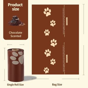 Bolsas Biodegradables y Ecológicas Personalizables EPI para Excremento de Perro con Aroma a Café, Control de Olor Moderado, Estilo Boca Plana EPI+PE+HPBE - Product Image 5