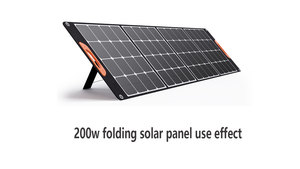 Panneau solaire monocristallin à haute efficacité CE 22%, classe IP65, pliable, 200W, cellules solaires ETFE, 12V - Product Image 5