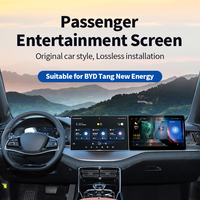 Écran de divertissement pour passagers 15,6 pouces HD IPS Android 13 avec diffusion de vidéos TV, jeux, écran miroir, CarPlay, USB, Wi-Fi, stéréo