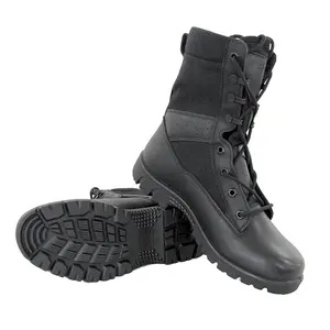 New style men's ultra light waterproof workout black Martin boots outdoor casual breathable safety trainers