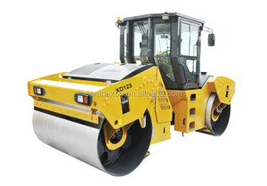 Compacteur à double tambour XD123E, rouleau compresseur vibratoire à double roue pour sol, prix avantageux - Product Image 6