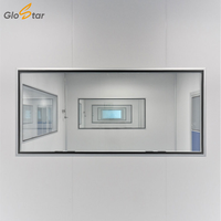 Ventana Plegable Moderna de Instalación Rápida para Cuartos Limpios, Aislamiento Térmico Robusto, Antibacteriana, para Zonas Estériles de Hospitales