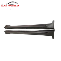 Kit de lèvres de spoiler diffuseur de bas de caisse ABS Runze Infinity Q50 2014-2022 avec protection, couleur noire