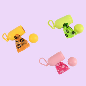 Bolsa Degradable para Desechos de Mascotas, 2 Rollos, Dispensador, Empaque en Blíster, Bolsa para Basura de Mascotas - Product Image 4