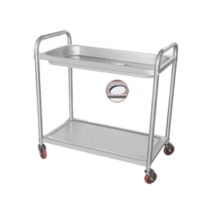 VICTORY COCINA Acero inoxidable Plástico Panadería Hotel Bebidas Cocina Servicio de café Carrito Servicio de comida Carrito para Cocina - Product Image 6