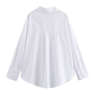 SHENZHU 2026 Nuova Collezione Primavera Donna - Camicia Elegante e Versatile a Righe <span class=keywords><strong>con</strong></span> <span class=keywords><strong>Bottoni</strong></span> e Colletto a Maniche Lunghe 8855853 - Product Image 3
