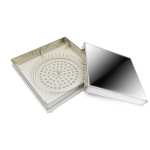 HF Wholesale Drain de sol de douche carré invisible en acier inoxydable SUS 304 et ABS, 6 pouces, à insérer dans les carreaux, avec filtre anti-cheveux - Product Image 6
