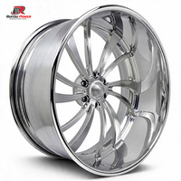 Jantes forgées personnalisées à déport profond pour camionnettes de rue 18-22 pouces 5x5 5x120 5x127 pour Lowrider Chevelle Nova Mustang GMC Ford