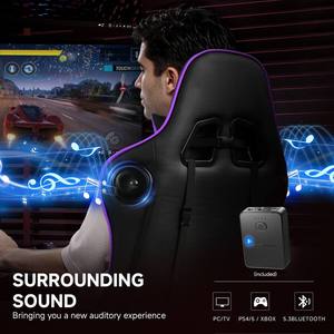 Sedia da Gaming AJUNION OEM/ODM, Sedia Girevole per E-sport, Ufficio e Gaming con Altoparlanti, Arredamento per Ufficio - Product Image 5