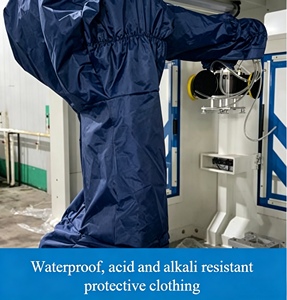 Combinaison de protection pour <span class=keywords><strong>robot</strong></span> de soudage contre les éclaboussures de scories de soudage, haute qualité, faible coût, utilisée dans un environnement hostile - Product Image 4