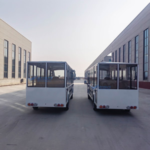 Vehículo Turístico Eléctrico Cerrado de Lujo para 17 Personas, Autobús Turístico Eléctrico para Complejos Turísticos, Parques y Lugares Turísticos - Product Image 4