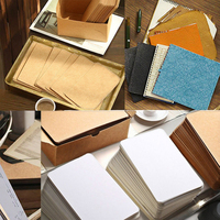Bloc-notes mémo à reliure à anneaux imprimé à feuilles mobiles en papier kraft 40 feuilles Mini bloc-notes portable