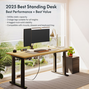 <span class=keywords><strong>Bureau</strong></span> assis-debout <span class=keywords><strong>FlexiSpot</strong></span> E7 Plus, capacité de charge 250 kg, double moteur, cadre réglable en hauteur sur 3 niveaux, table de conférence, <span class=keywords><strong>bureau</strong></span> à domicile, <span class=keywords><strong>bureau</strong></span> de direction - Product Image 5