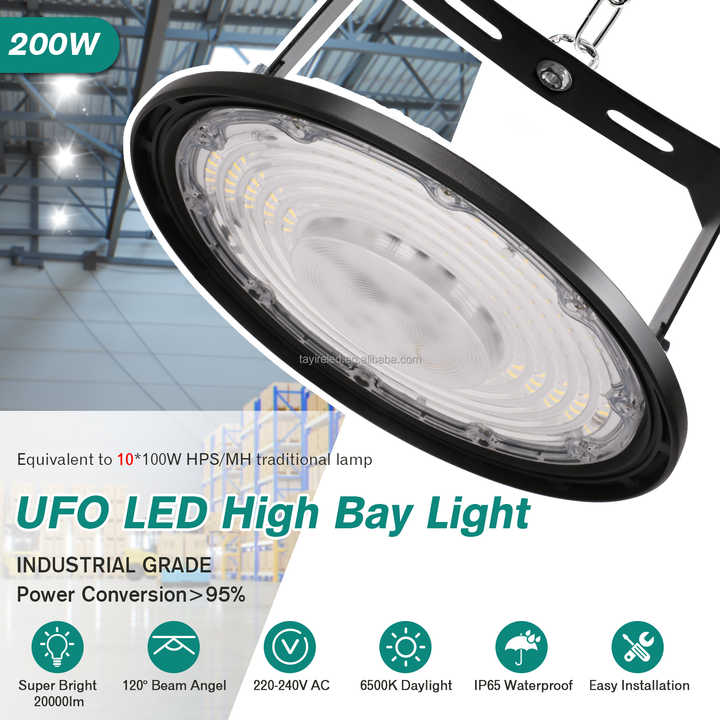 Projecteur LED Hall 50W-500W IP65 - Éclairage Puissant Pour Intérieur/extérieur