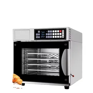 Steam baking 5 plates large capacity pizza bread cake steam oven Integrated electric universal commercial chicken steam oven