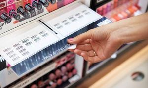 Présentoir de maquillage professionnel <span class=keywords><strong>NYX</strong></span> haute visibilité ONI Shopfitting avec éclairage LED, étanche, transparent, durable, facile à nettoyer, moderne - Product Image 3