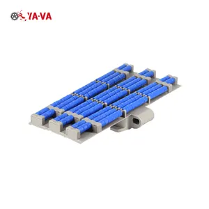 用于热缩袋侧柔性运行输送链的YA-VA塑料桌面滚子链