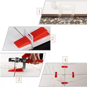 Nhựa Trắng Trong Suốt Tái Sử Dụng San Lấp Mặt Bằng Hệ Thống Spacer Nêm Gạch - Product Image 5