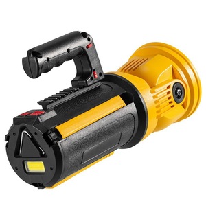 Rechargeable <b>Led</b> Portable Searchlight 30w High Power Outdoor Lighting <b>Flashlight</b> With 2 4 Hours Battery Life - Product Image 1