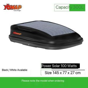 Bagages à toit solaire SUV coffre de toit voiture panneaux solaires charge rapide voyage voiture à plat universel - Product Image 4