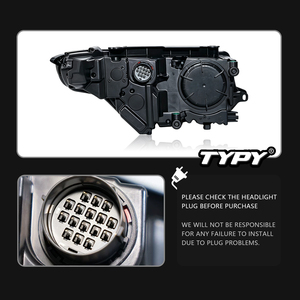 Faros delanteros TYPY para Land Rover Range Rover Evoque 2012-2018 para la instalación de nuevas luces diurnas LED e intermitentes secuenciales - Product Image 4