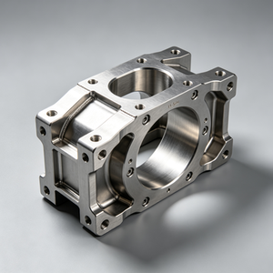 Composant en acier inoxydable usiné CNC de précision, pièce métallique personnalisée, cadre d'équipement industriel, modèle OEM, finition dorée, électroérosion à fil 3D - Product Image 1