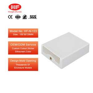 Kunststoffgehäuse Elektrischer Intelligenter Wasserleck-Detektor ABS Maßgefertigtes Drahtloses Eintauchsensor-Alarmgehäuse Kunststoffgehäuse - Product Image 1