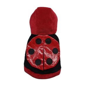 BOKHOUSEハロウィンペット赤黒てんとう虫の翼と猫のノワールドレス衣装コスプレ犬猫 - Product Image 3