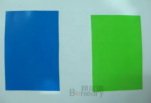 Carte fluorescente haute visibilité couleur, vente chaude, directement de l'usine, pour impression offset de logos et cartes haute visibilité - Product Image 2