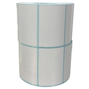 Venta al por mayor de tamaño personalizado autoadhesivo etiquetas térmicas rollo de código de barras característica para industrial y supermercado envío pegatinas uso - Product Image 1