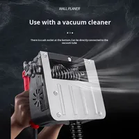 Machine à planer murale électrique automatique sans poussière, outil de raclage de mastic et de pulvérisation de poudre, moteur haute efficacité pour la peinture murale