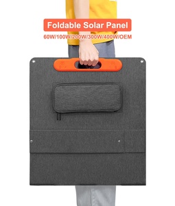 Panneaux solaires pliants portables légers 100W 200W 12V 200W panneau solaire portable pour batterie externe portable - Product Image 5