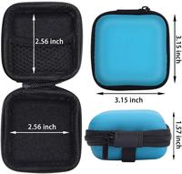 Bestpackaging portátil auricular cargador adaptador EVA carcasa dura viaje impermeable cremallera almacenamiento caso bolsa caja