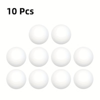 Balles de tennis de table 40+ jaunes et blanches, de haute qualité, sans couture, haute élasticité, durables pour l'entraînement, les jeux et la décoration