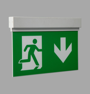 थोक कारखाना ओएम/ओडम रिचार्जेबल एलईडी चमकदार आपातकालीन निकास संकेत - Product Image 2