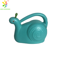 Tempat Siram Anak Bentuk Siput Lucu, Tidak Beracun, Mini, Plastik, untuk Anak-Anak