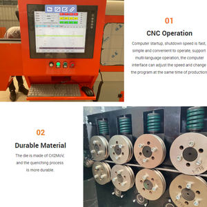 Máquina Manual para Doblar Alambre, Máquina CNC 3D para Doblar Alambre, Utilizada para Resortes Serpentinos - Product Image 5