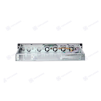 Boîtiers de serveur informatique NAS personnalisés Itx 1U 19 pouces 300 mm de profondeur pour montage en rack d'entreprise, châssis vide avec 4 ventilateurs