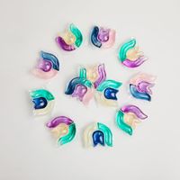 Lessives en dosettes écologiques jetables à parfum longue durée 72H – Perles de détergent parfumées pour vêtements