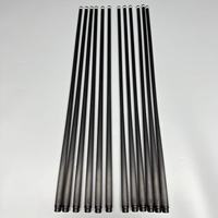 Queue de billard ProTaper Predator Cuetec 11,8 mm/12,5 mm avec logo personnalisé, manche entièrement en carbone, manche personnalisé