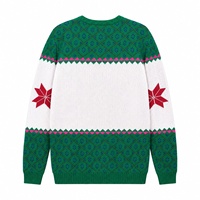 Pull tricoté chaud d'hiver pour hommes et femmes, anti-rides, respirant, décorations de Noël